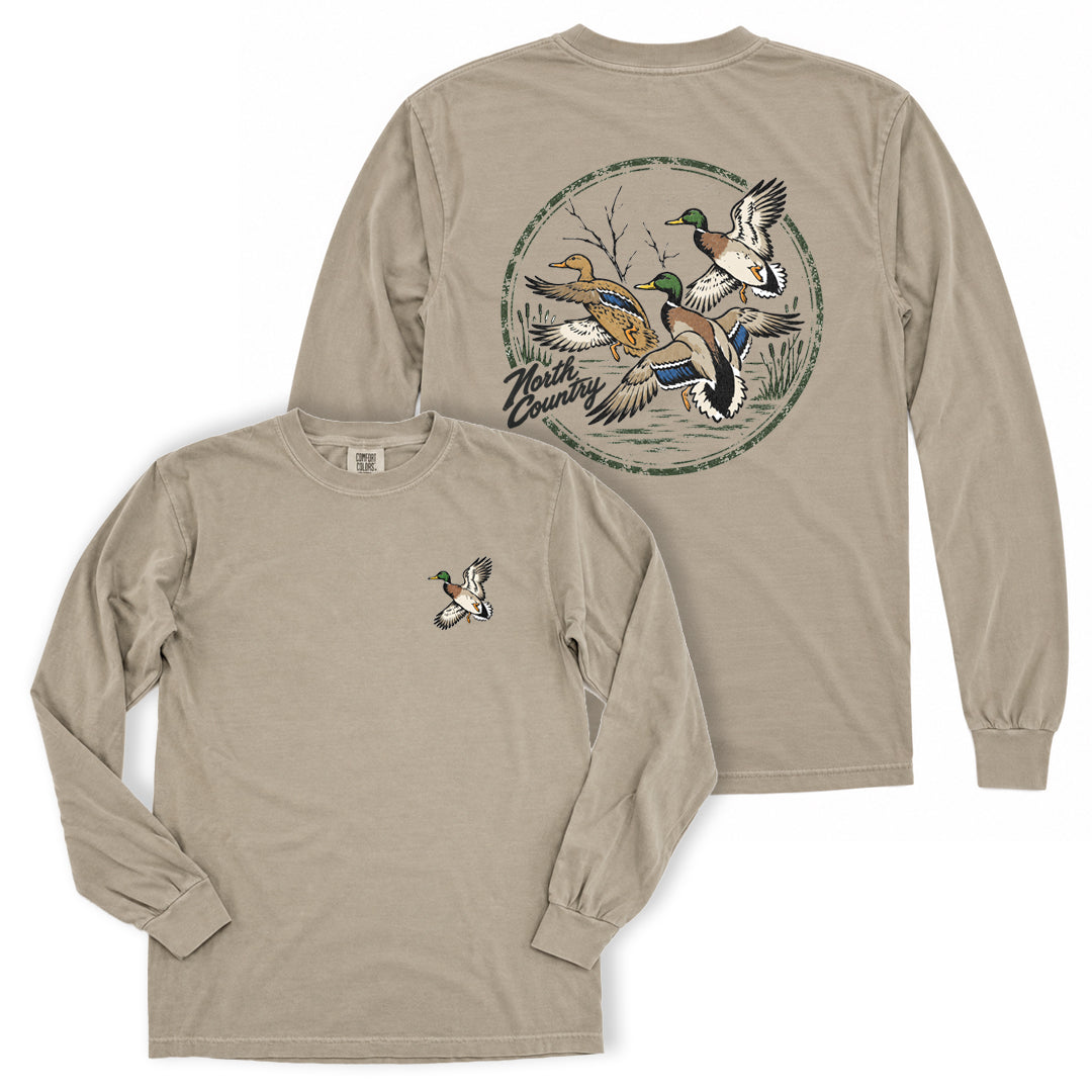 North Country Mallards Long Sleeve Tee (Premium)