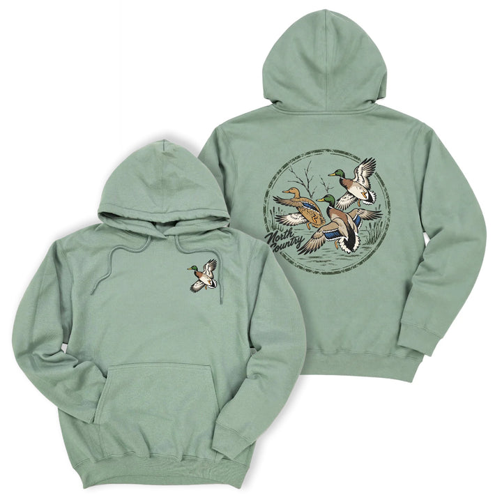 North Country Mallards Hoodie (Laurel Green)