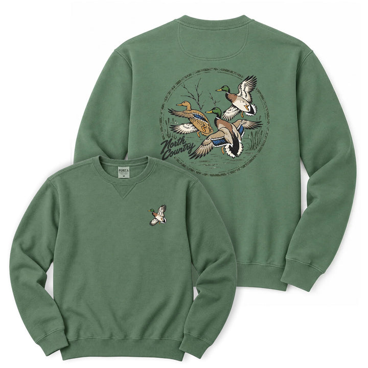 North Country Mallards Premium Crewneck