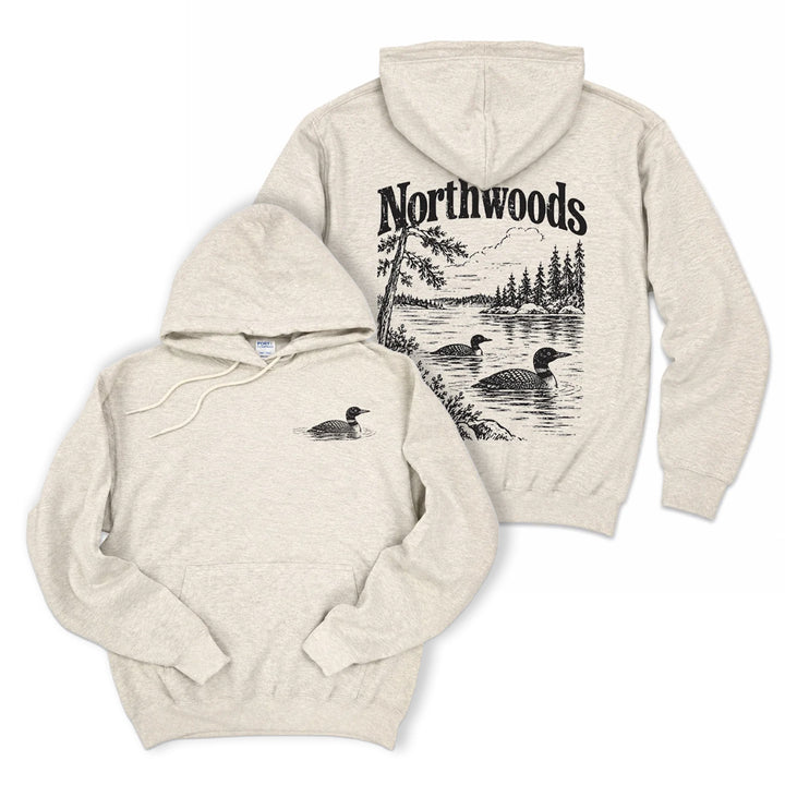 Northwoods Loon Hoodie