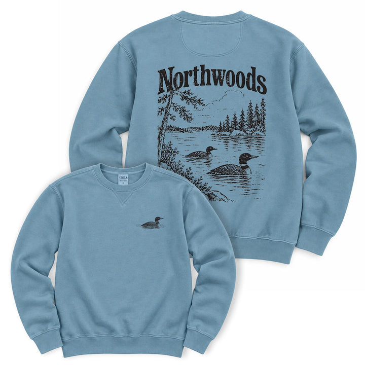 Northwoods Loon Premium Crewneck