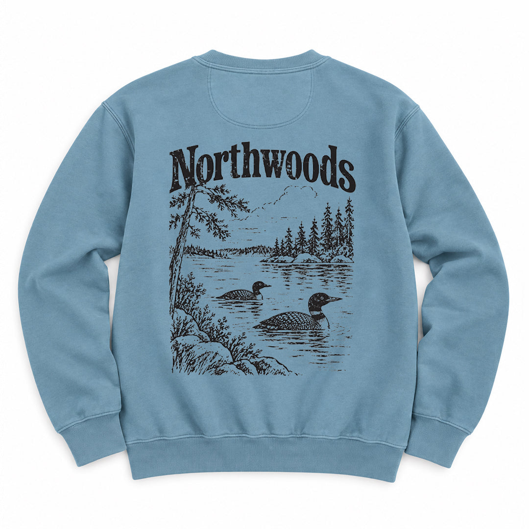 Northwoods Loon Premium Crewneck