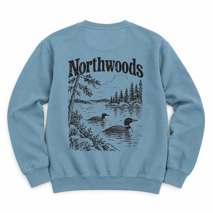 Northwoods Loon Premium Crewneck
