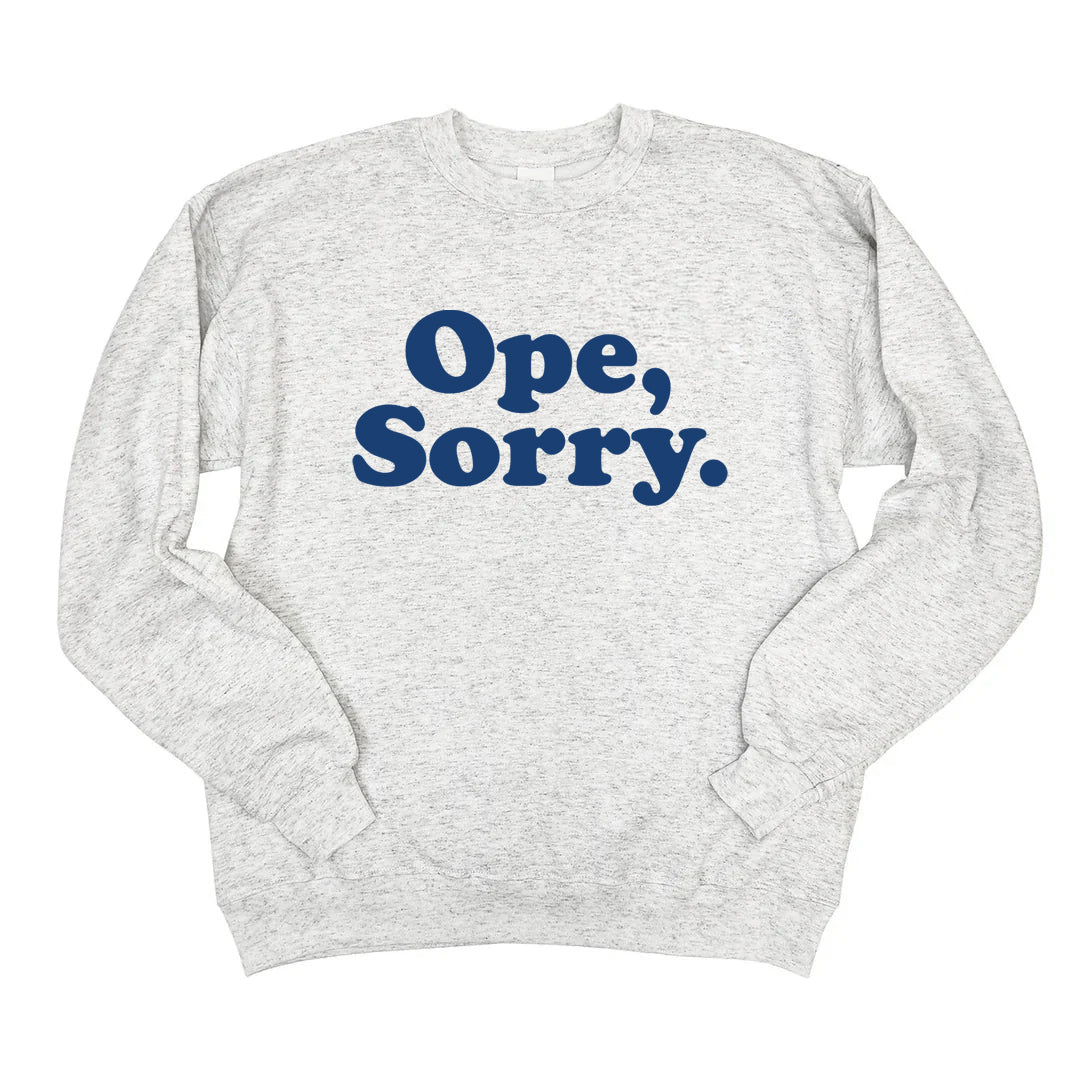 Ope Sorry Crewneck