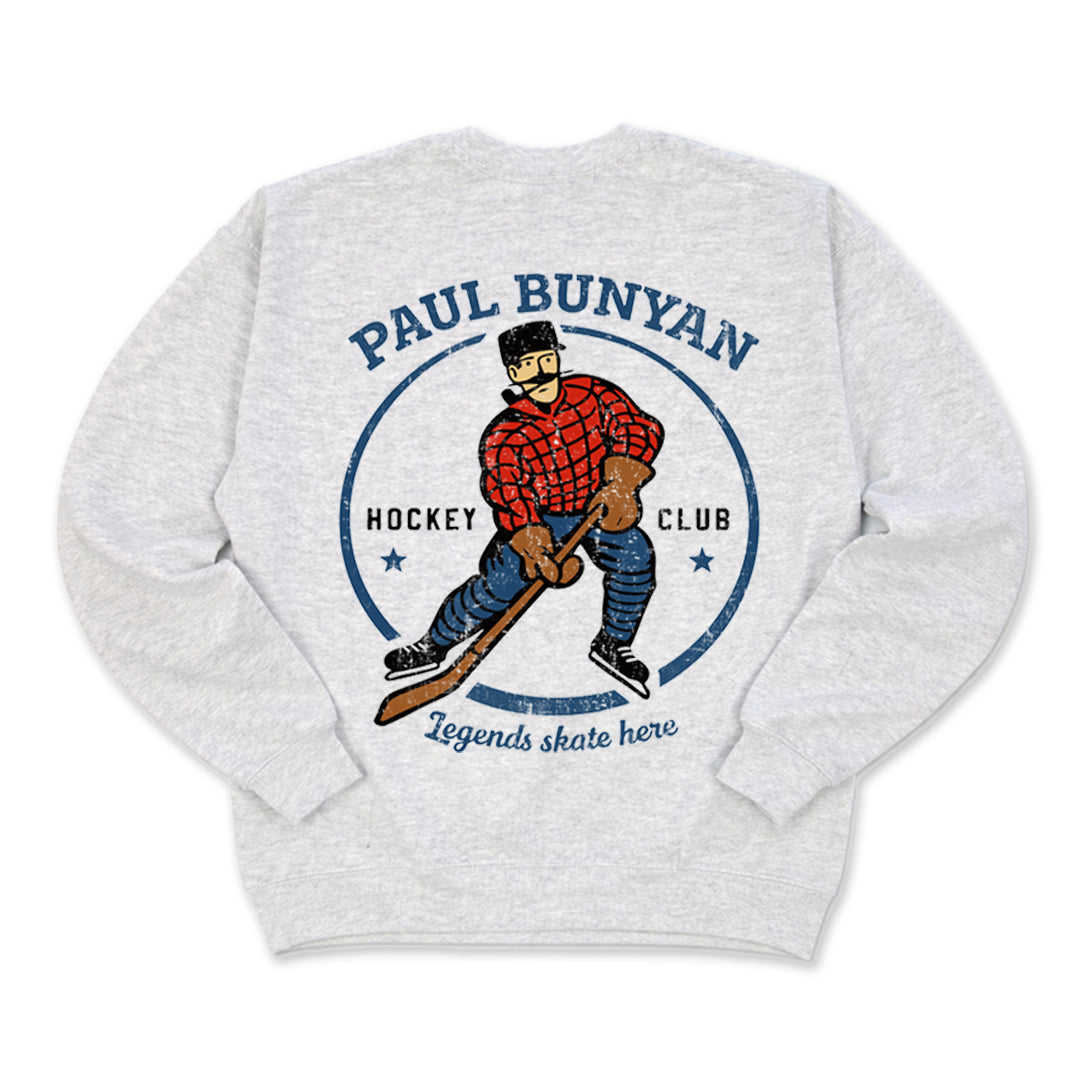 Paul Bunyan Hockey Club Crewneck