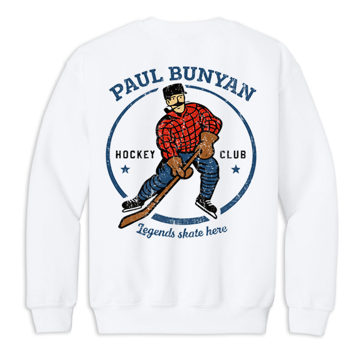 Paul Bunyan Hockey Club Youth Crewneck