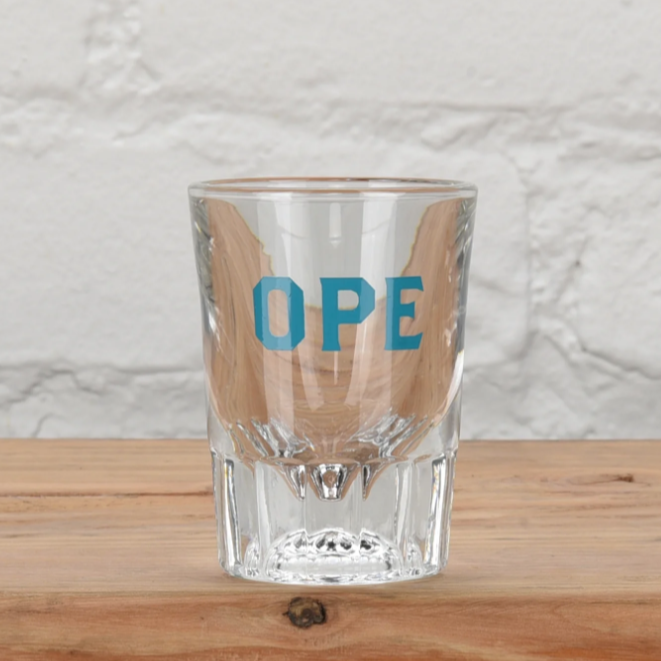 Ope Shot Glass