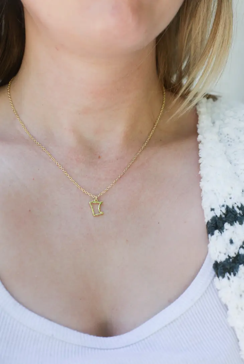 MN State Necklace