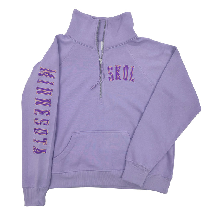 MN Varsity Boxy Half Zip - Women's