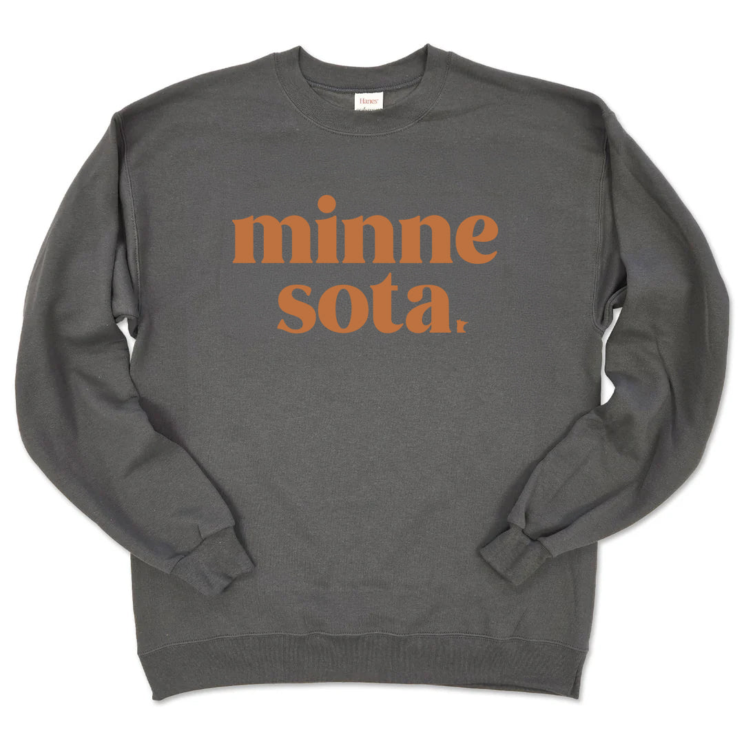 Stacked MN Crewneck(smoke)