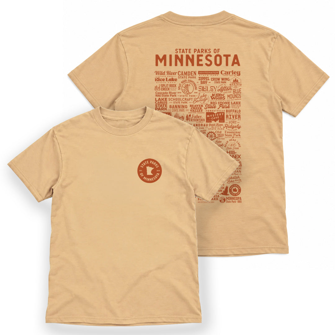 MN State Parks Tee (Old Gold)