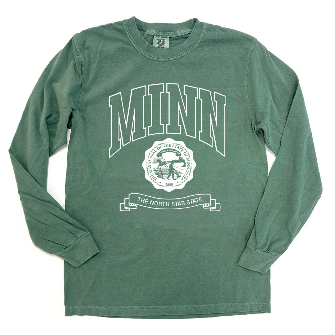 MINN State Seal Long Sleeve Tee (Premium)