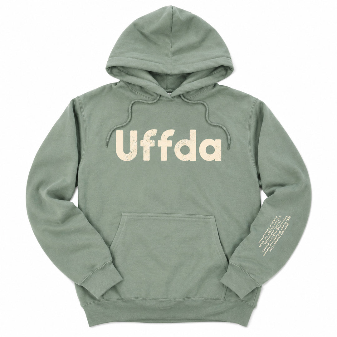 Uffda Definition Hoodie (Laurel Green)