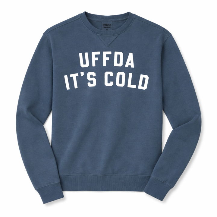 Uffda It's Cold Premium Crewneck