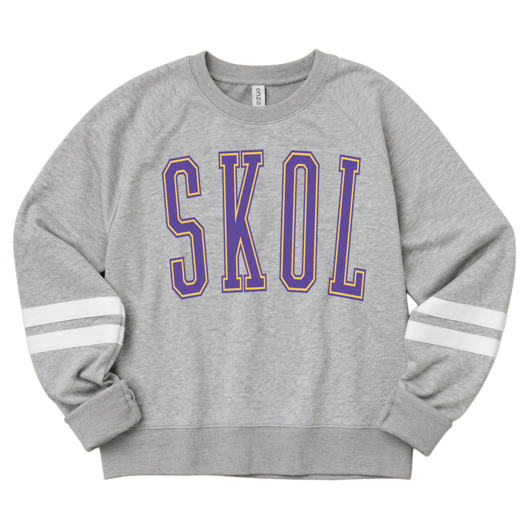 Varsity Boxy Crewneck-Women’s