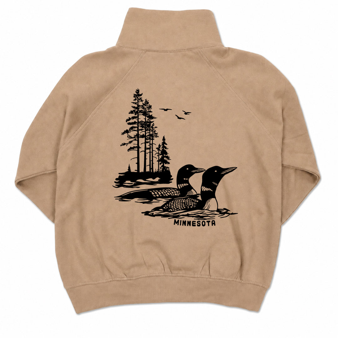Vintage Loon Half Zip - Brown Sugar - Women's