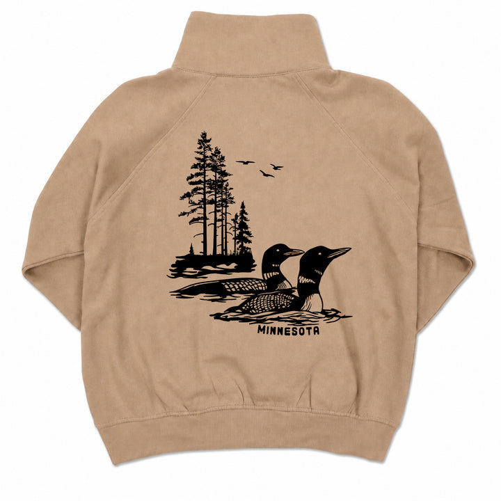 Vintage Loon Half Zip - Brown Sugar - Women's