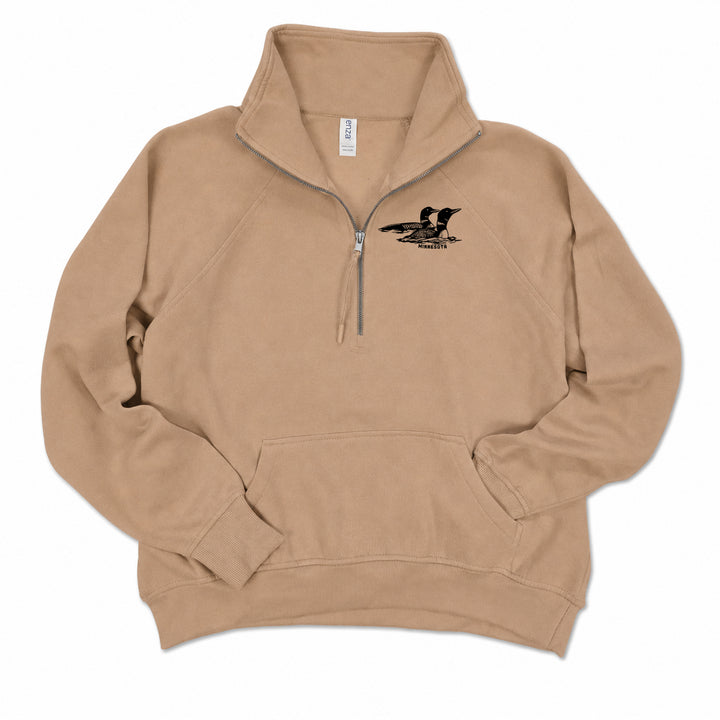 Vintage Loon Half Zip - Brown Sugar - Women's