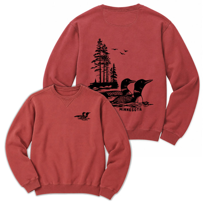 Vintage Loons Premium Crewneck (Red Rocks)