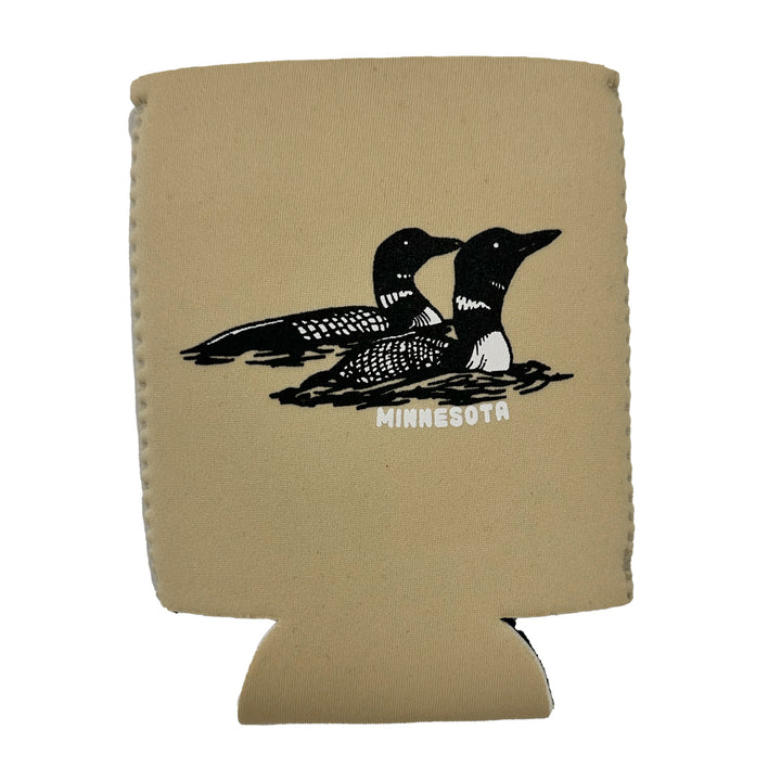 Vintage Loons Can Cooler