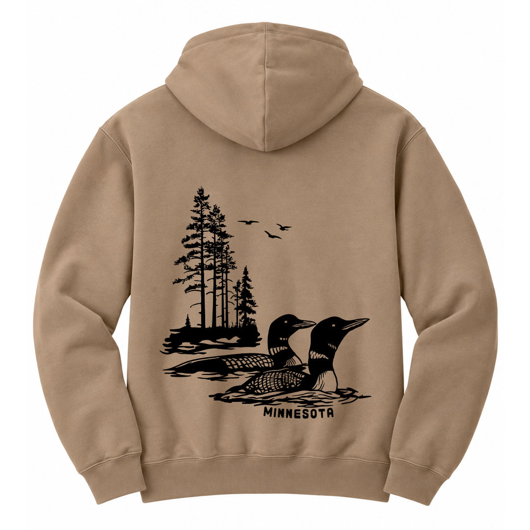Vintage Loons Hoodie (Sand)
