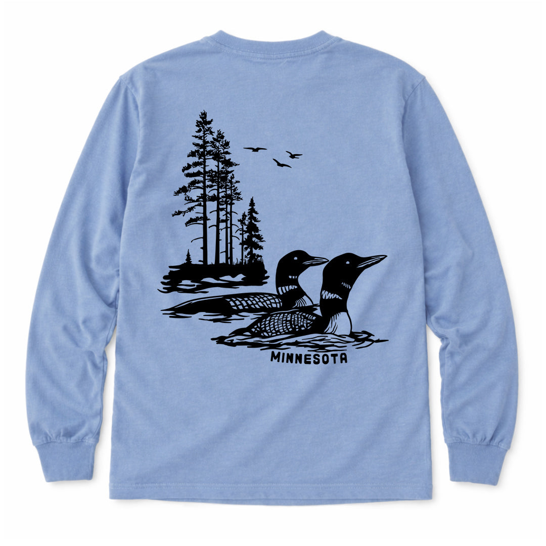 INSCRIRE ♦︎Border Big Long Sleeve Tee White Big Cans in Bin Cotton Long-Sleeve T-shirt – DrinkAriZona