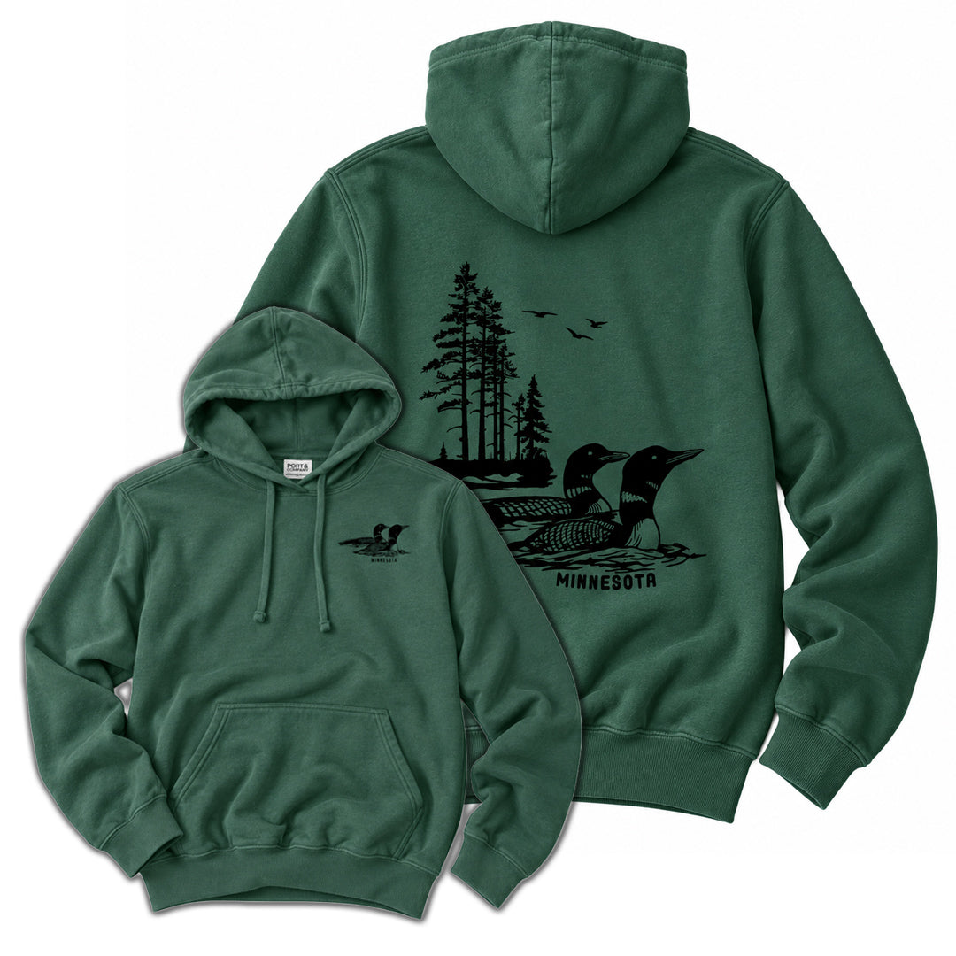 Vintage Loons Premium Hoodie (Nordic Green)