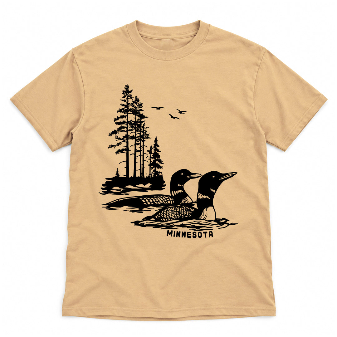 Vintage Loons Tee (Old Gold)