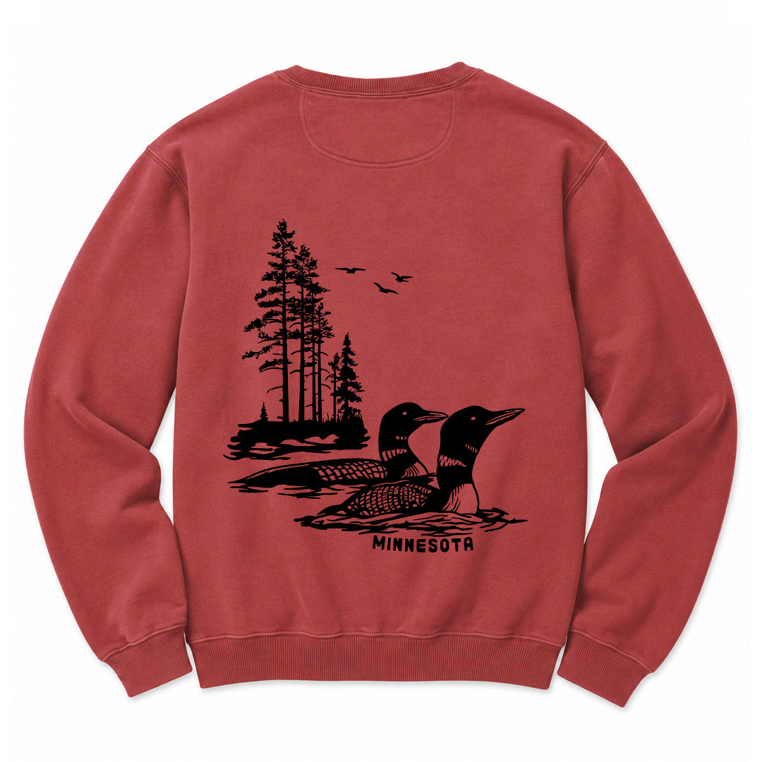 Vintage Loons Premium Crewneck (Red Rocks)