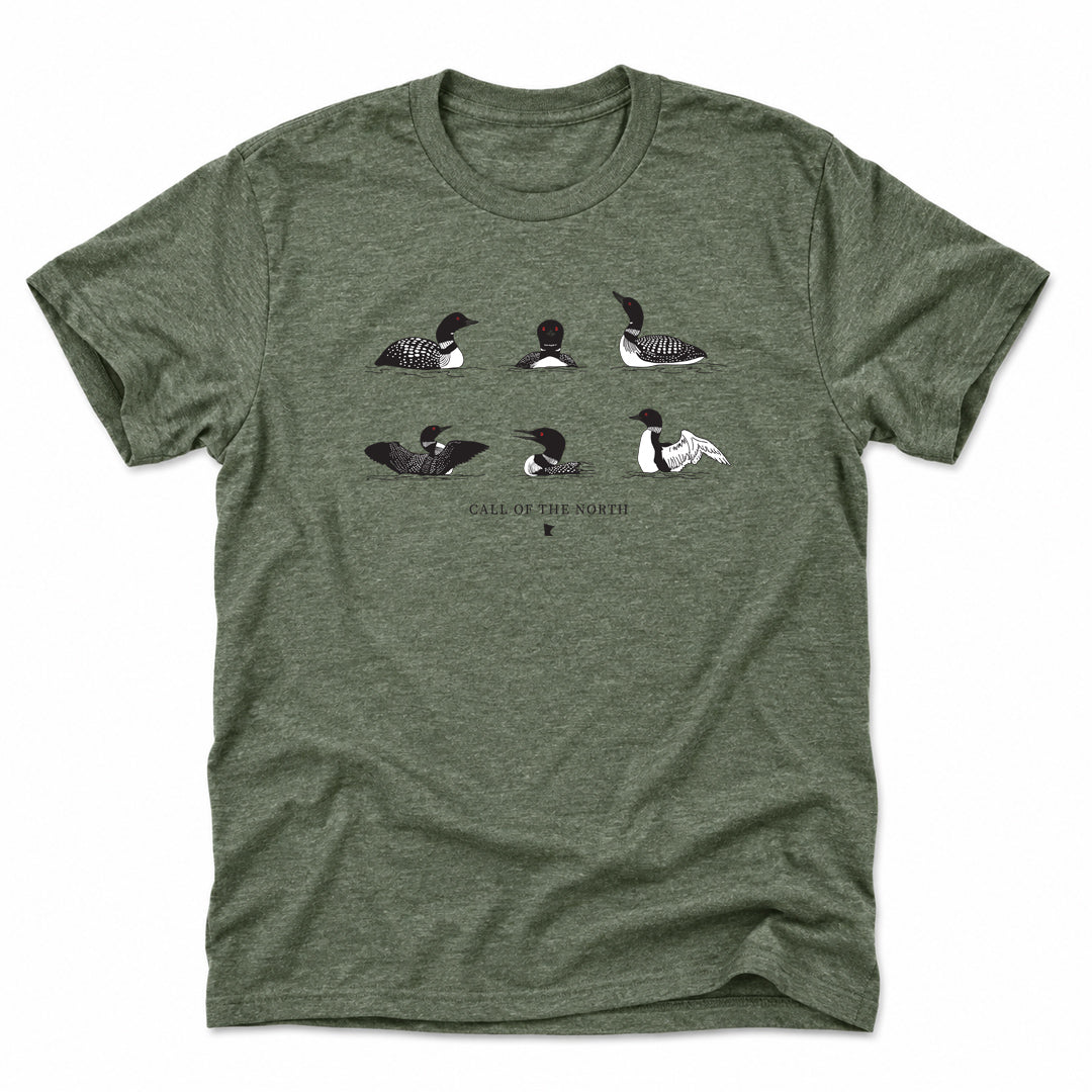 Waterdance Tee (Heather Military Green)