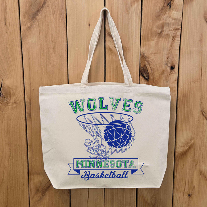 Wolves Net Tote Bag