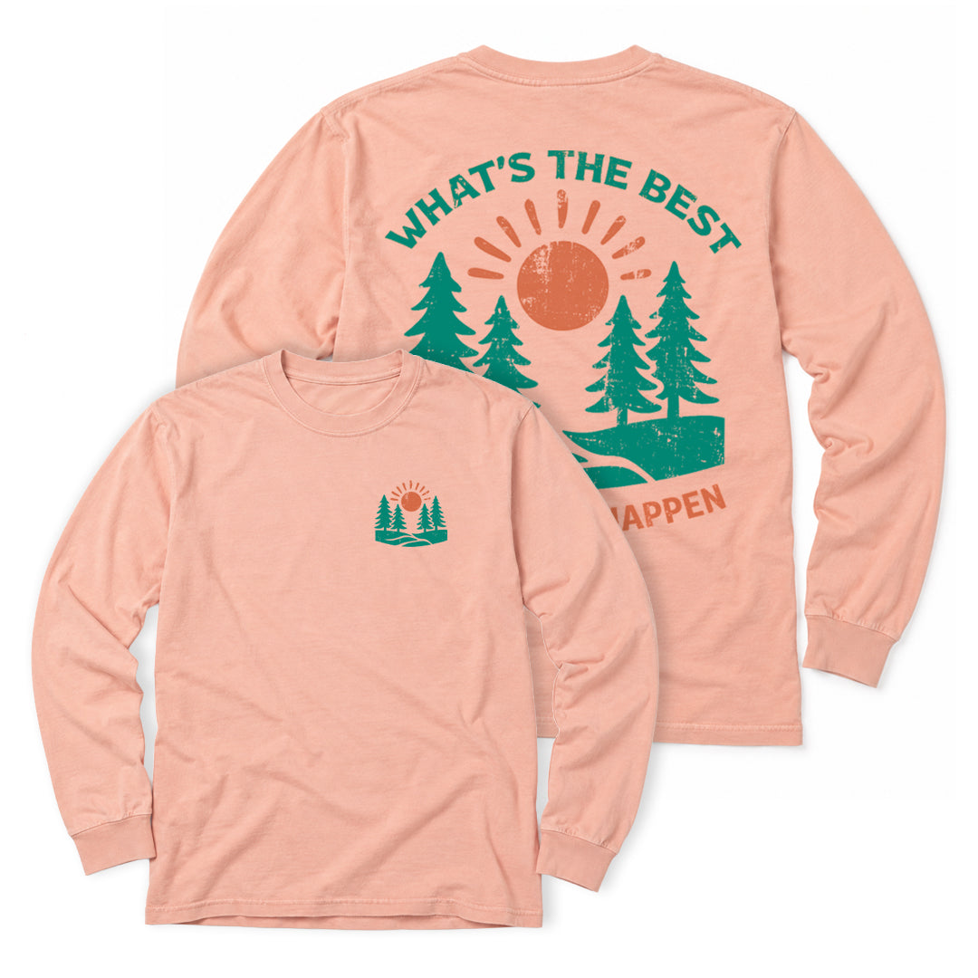 What's the Best Long Sleeve Tee (Peachy)