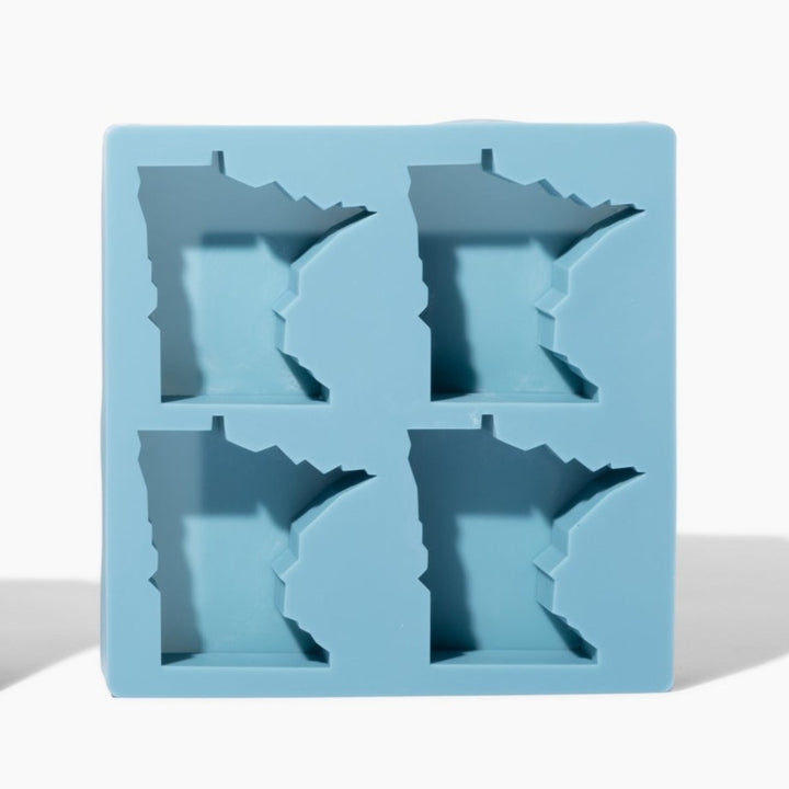 Minnesota shaped ice cube tray