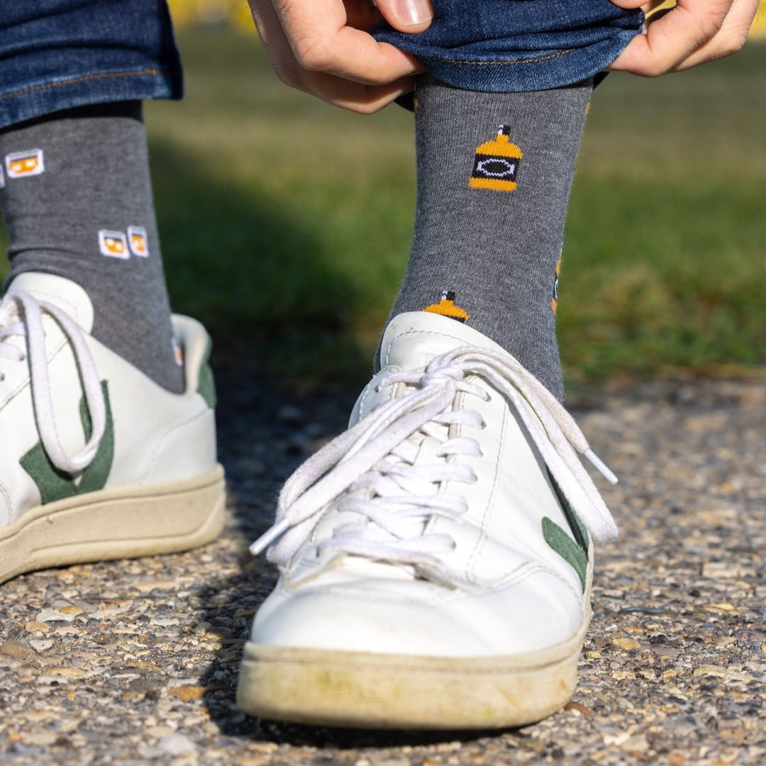 Old Fashioned Glass - Mismatch Socks