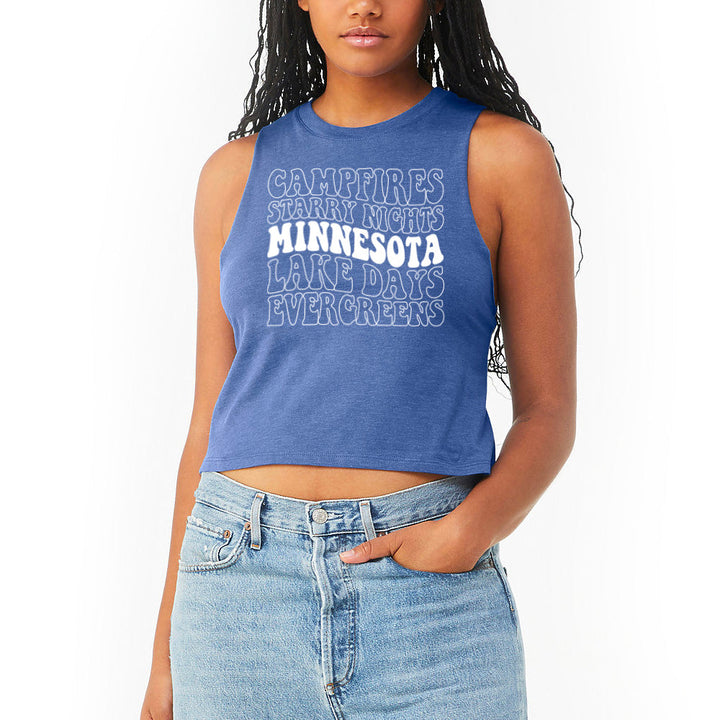 Campfire Crop Tank - Women's