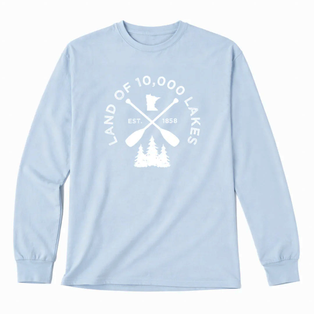 INSCRIRE ♦︎Border Big Long Sleeve Tee 2024 Border Battle Long Sleeve Cotton Tee – Lane 4 Athletic