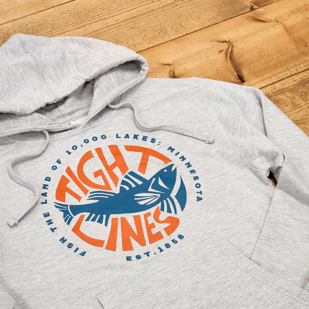 Tight Lines - Minnesota fishing hoodie