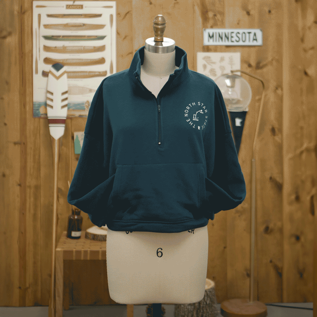 Polaris Half Zip - Teal - Women's