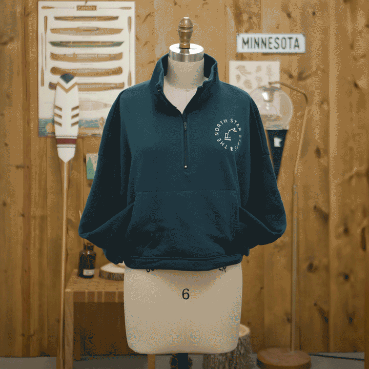 Polaris Half Zip - Teal - Women's