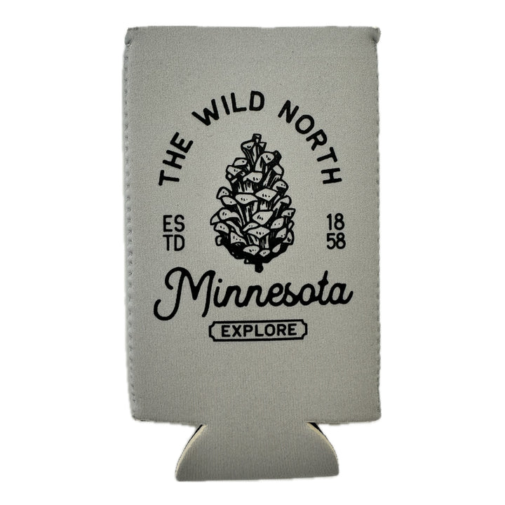 Wild North Gray Can Cooler