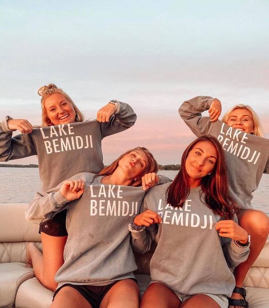 Lake Bemidji Crewneck - Blue