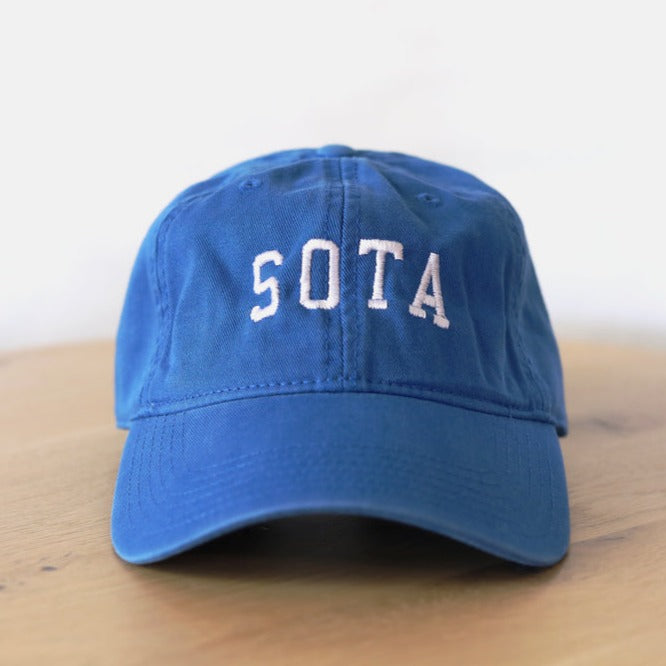 Blue Minnesota canvas hat