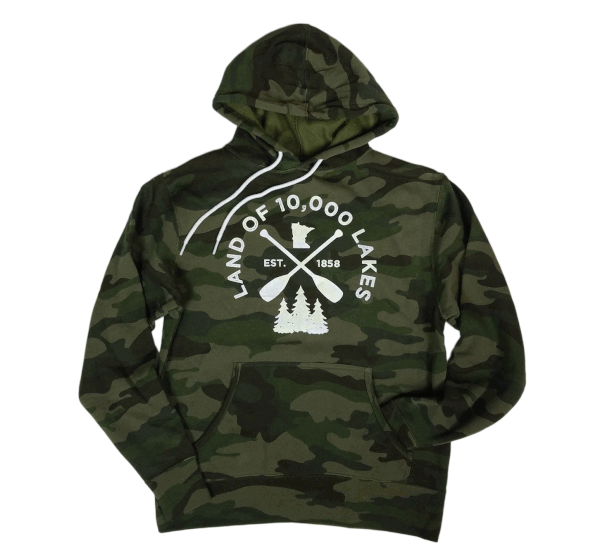 10k Lakes Camo Hoodie