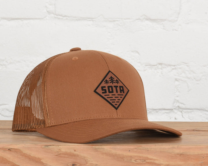 Tree Trio Snapback Hat