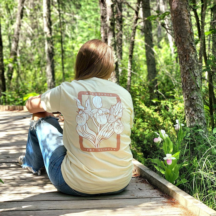 Minnesota Lady Slipper Flower Shirt