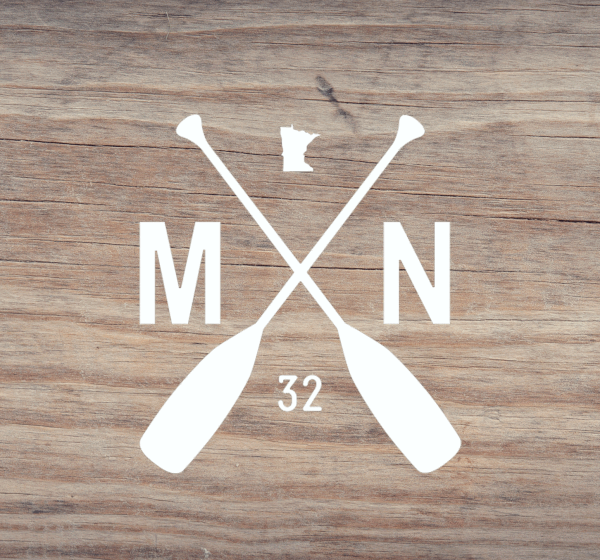 MN Paddle Decal