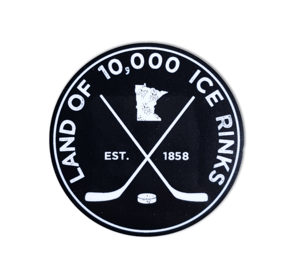 10K Rinks Vinyl Sticker