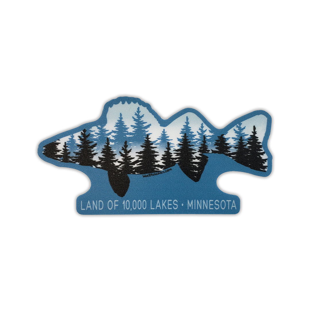 Walleye Pines Sticker