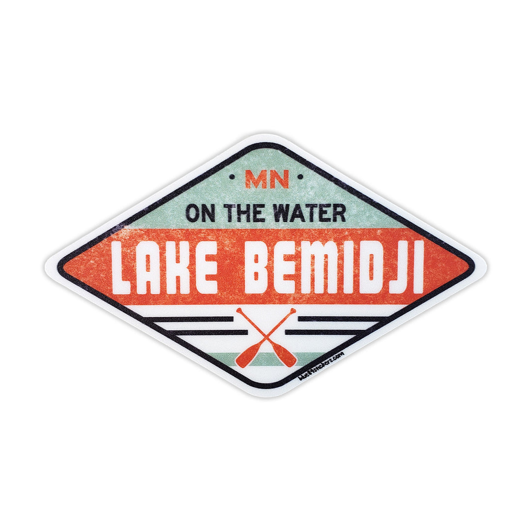 On The Water Lake Bemidji Sticker