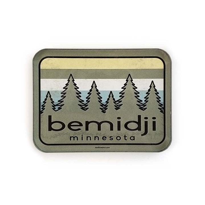Bemidji, MN Skyline Magnet